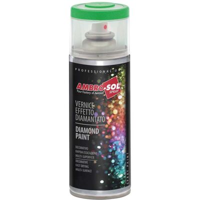 Bricoman Tecnomat Spray Smalto Verde Effetto Diamante - Vernice in Aerosol per Decorazioni Bricoman Tecnomat Spray Smalto Verde Effetto Diamante - Vernice in Aerosol per Decorazioni