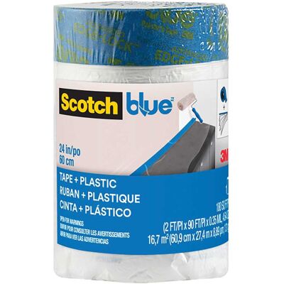 3M TELO PROTEZIONE 60,9 cm X 27,4 m IN ROTOLO CON NASTRO 21 GIORNI SENZA RESIDUI 3M TELO PROTEZIONE 60,9 cm X 27,4 m IN ROTOLO CON NASTRO 21 GIORNI SENZA RESIDUI