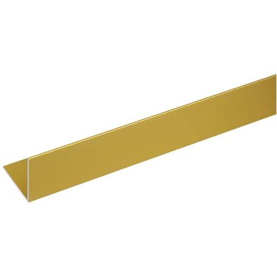 Arcansas ANGOLARE ALLUMINIO ANODIZZATO 20x20x1,5 mm 1 m ORO LUCIDO Arcansas ANGOLARE ALLUMINIO ANODIZZATO 20x20x1,5 mm 1 m ORO LUCIDO