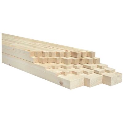 Tecnomat Legno di pino Piallato 1m Sezione 30x40 mm - Battiscopa in legno Tecnomat Legno di pino Piallato 1m Sezione 30x40 mm - Battiscopa in legno