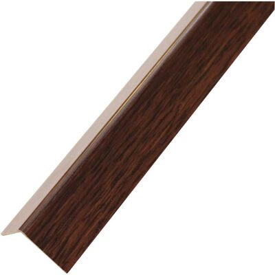 Arcansas ANGOLARE PVC ADESIVO 11x11x1 mm 2,6 m LEGNO SCURO Arcansas ANGOLARE PVC ADESIVO 11x11x1 mm 2,6 m LEGNO SCURO