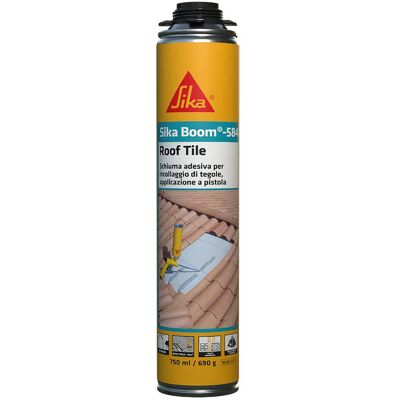 Sika SCHIUMA POLIURETANICA BOOM-584 PER COPPI E TEGOLE 750 ml Sika SCHIUMA POLIURETANICA BOOM-584 PER COPPI E TEGOLE 750 ml