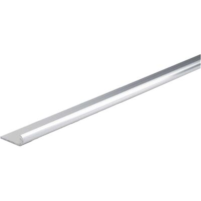 Arcansas UNGHIETTA ALLUMINIO 18x1 mm 2 m ARGENTO BRILLANTE Arcansas UNGHIETTA ALLUMINIO 18x1 mm 2 m ARGENTO BRILLANTE