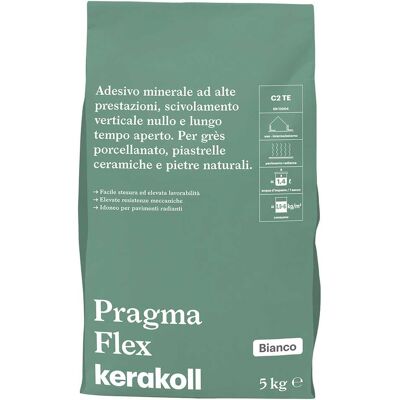 Kerakoll COLLA PRAGMA FLEX 4x5kg BIANCA C2TE Kerakoll COLLA PRAGMA FLEX 4x5kg BIANCA C2TE