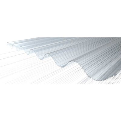 Tecnomat LASTRA POLICARBONATO ALVEOLARE ONDULATO 2000x920x6 mm CON PROTEZIONE U.V. Tecnomat LASTRA POLICARBONATO ALVEOLARE ONDULATO 2000x920x6 mm CON PROTEZIONE U.V.