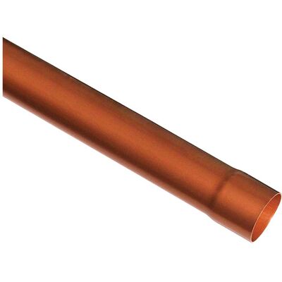 Tubo pluviale Tecnomat Ø 80 mm - Effetto Ramato - 2 M Tubo pluviale Tecnomat Ø 80 mm - Effetto Ramato - 2 M