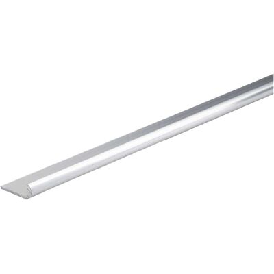 Arcansas UNGHIETTA ALLUMINIO 18x1 mm 1 m ARGENTO BRILLANTE Arcansas UNGHIETTA ALLUMINIO 18x1 mm 1 m ARGENTO BRILLANTE