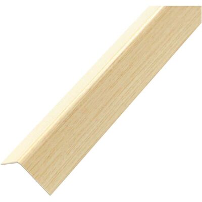 Arcansas ANGOLARE PVC ADESIVO 11x11x1 mm 1 m LEGNO CHIARO Arcansas ANGOLARE PVC ADESIVO 11x11x1 mm 1 m LEGNO CHIARO