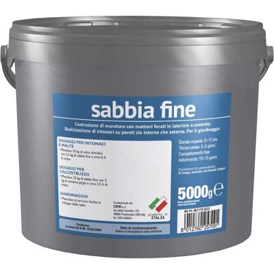 Cipir SABBIA FINE SECCHIELLO 5 kg Cipir SABBIA FINE SECCHIELLO 5 kg