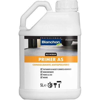 Blanchon PRIMER MONOCOMPONENTE ACQUA 5 l CONSOLIDA E RISANA SUPPORTI CEMENTIZI 6-8 m²/l Blanchon PRIMER MONOCOMPONENTE ACQUA 5 l CONSOLIDA E RISANA SUPPORTI CEMENTIZI 6-8 m²/l