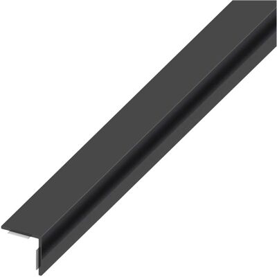 ALFER - Angolare Pvc Adesivo 20x20x1,5mm 1m Nero Lucido - Nero Lucido 20x20 1m ALFER - Angolare Pvc Adesivo 20x20x1,5mm 1m Nero Lucido - Nero Lucido 20x20 1m