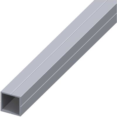Alfer Aluminium TUBO QUADRO ALLUMINIO NATURALE 23,5x23,5x1,5 mm 1 m Alfer Aluminium TUBO QUADRO ALLUMINIO NATURALE 23,5x23,5x1,5 mm 1 m
