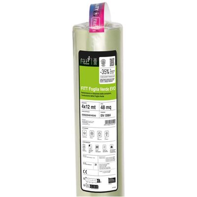 Tecnomat BOBINA FITT FOGLIA VERDE EVO 4x12 m IN POLIETILENE 0,12 mm ADDITIVATA ANTI-UV Tecnomat BOBINA FITT FOGLIA VERDE EVO 4x12 m IN POLIETILENE 0,12 mm ADDITIVATA ANTI-UV