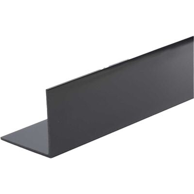 Arcansas ANGOLARE PVC 10x10x1 mm 1 m NERO Arcansas ANGOLARE PVC 10x10x1 mm 1 m NERO