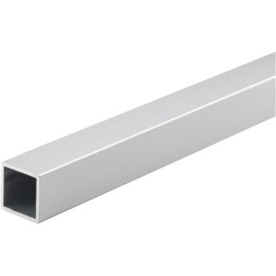 Arcansas TUBO QUADRO ALLUMINIO 10x10x1 mm 1 m ARGENTO SATINATO Arcansas TUBO QUADRO ALLUMINIO 10x10x1 mm 1 m ARGENTO SATINATO