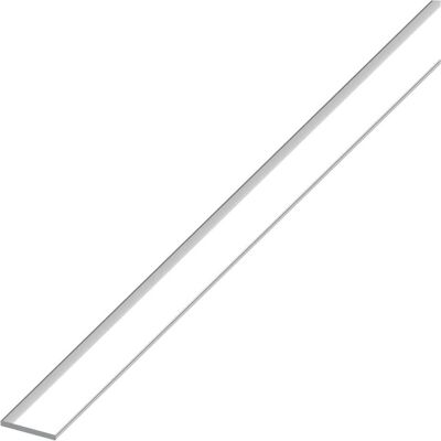 Alfer Aluminium PIATTO ALLUMINIO ANODIZZATO 30x2 mm 1 m ARGENTO BRILLANTE Alfer Aluminium PIATTO ALLUMINIO ANODIZZATO 30x2 mm 1 m ARGENTO BRILLANTE