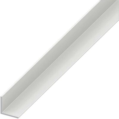 Alfer Aluminium ANGOLARE PVC 10x10x1 mm 2 m BIANCO Alfer Aluminium ANGOLARE PVC 10x10x1 mm 2 m BIANCO