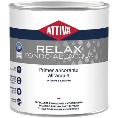 Attiva FONDO ACQUA RELAX BIANCO 0,5 l 12-13 m² CON 1 l Attiva FONDO ACQUA RELAX BIANCO 0,5 l 12-13 m² CON 1 l