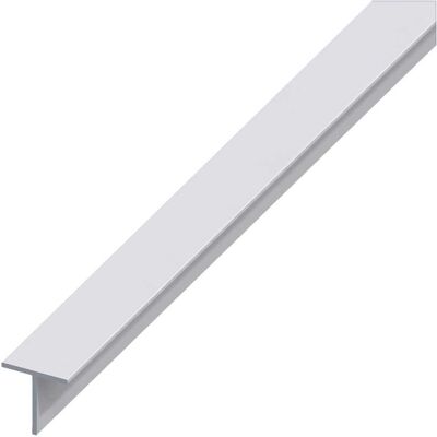 Alfer Aluminium PROFILO T ALLUMINIO ANODIZZATO 20x20x1,5 mm 1 m ARGENTO Alfer Aluminium PROFILO T ALLUMINIO ANODIZZATO 20x20x1,5 mm 1 m ARGENTO
