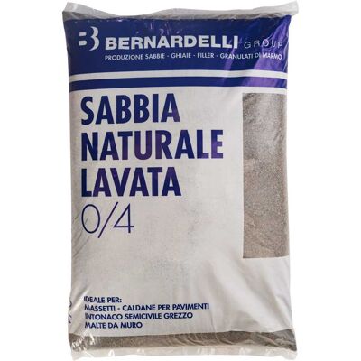 Tecnomat SABBIA NATURALE VAGLIATA 0/4 25 kg Tecnomat SABBIA NATURALE VAGLIATA 0/4 25 kg