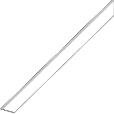 Alfer Aluminium PIATTO ALLUMINIO ANODIZZATO 20x2 mm 1 m ARGENTO BRILLANTE Alfer Aluminium PIATTO ALLUMINIO ANODIZZATO 20x2 mm 1 m ARGENTO BRILLANTE