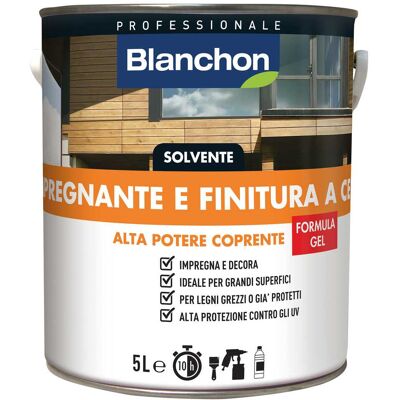 Bricoman Impregnante Legno Noce Medio 5L - Protezione e finitura per legno Bricoman Impregnante Legno Noce Medio 5L - Protezione e finitura per legno