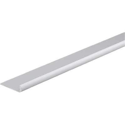 Arcansas UNGHIETTA ALLUMINIO 22x1 mm 2 m ARGENTO SATINATO Arcansas UNGHIETTA ALLUMINIO 22x1 mm 2 m ARGENTO SATINATO