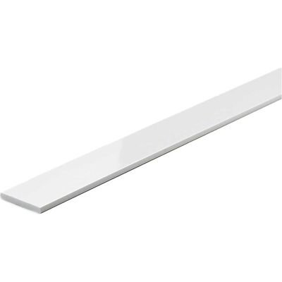 Arcansas PIATTO PVC 24x3 mm 1 m BIANCO Arcansas PIATTO PVC 24x3 mm 1 m BIANCO