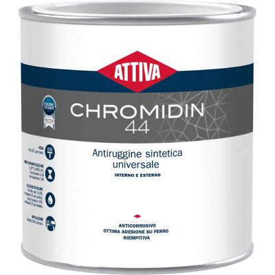 Smaltatura Antiruggine Bricoman - Chromidin 44 - Rosso Ossido - 0,5L - Interni/Esterni Smaltatura Antiruggine Bricoman - Chromidin 44 - Rosso Ossido - 0,5L - Interni/Esterni