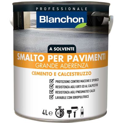 Blanchon SMALTO PAVIMENTI SOLVENTE 4 l SABBIA 12 m² CON 1 l PRONTO USO Blanchon SMALTO PAVIMENTI SOLVENTE 4 l SABBIA 12 m² CON 1 l PRONTO USO