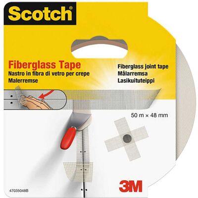 3M NASTRO ADESIVO 48 mm X 50 m IN FIBRA DI VETRO PER GIUNTI CARTONGESSO 3M NASTRO ADESIVO 48 mm X 50 m IN FIBRA DI VETRO PER GIUNTI CARTONGESSO