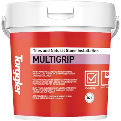 Torggler PRIMER DI ADESIONE MULTIGRIP AMPIA VARIETÀ DI SUPPORTI GRIGIO 5 kg 0,3-0,5 kg/m² Torggler PRIMER DI ADESIONE MULTIGRIP AMPIA VARIETÀ DI SUPPORTI GRIGIO 5 kg 0,3-0,5 kg/m²