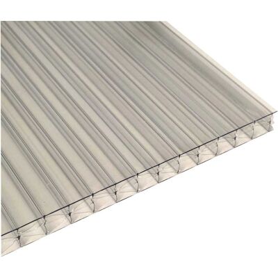Tecnomat LASTRA POLICARBONATO ALVEOLARE 2500x980x16 mm CON PROTEZIONE U.V. Tecnomat LASTRA POLICARBONATO ALVEOLARE 2500x980x16 mm CON PROTEZIONE U.V.