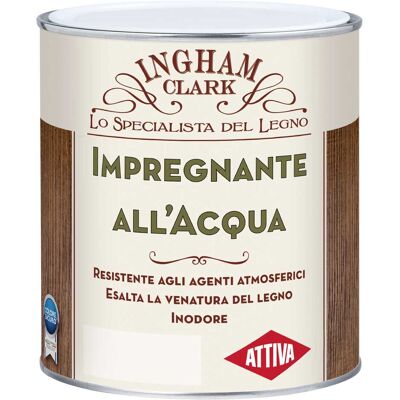 Attiva IMPREGNANTE ACQUA INGHAM CLARK 0,75 l NOCE ANTICO Attiva IMPREGNANTE ACQUA INGHAM CLARK 0,75 l NOCE ANTICO