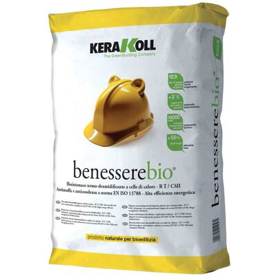 Kerakoll BIOINTONACO BENESSEREBIO 18 kg TERMO-DEUMIFICANTE BASE CALCE NHL 3,5 Kerakoll BIOINTONACO BENESSEREBIO 18 kg TERMO-DEUMIFICANTE BASE CALCE NHL 3,5