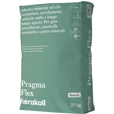 Kerakoll COLLA PRAGMA FLEX 25kg BIANCA C2TE Kerakoll COLLA PRAGMA FLEX 25kg BIANCA C2TE