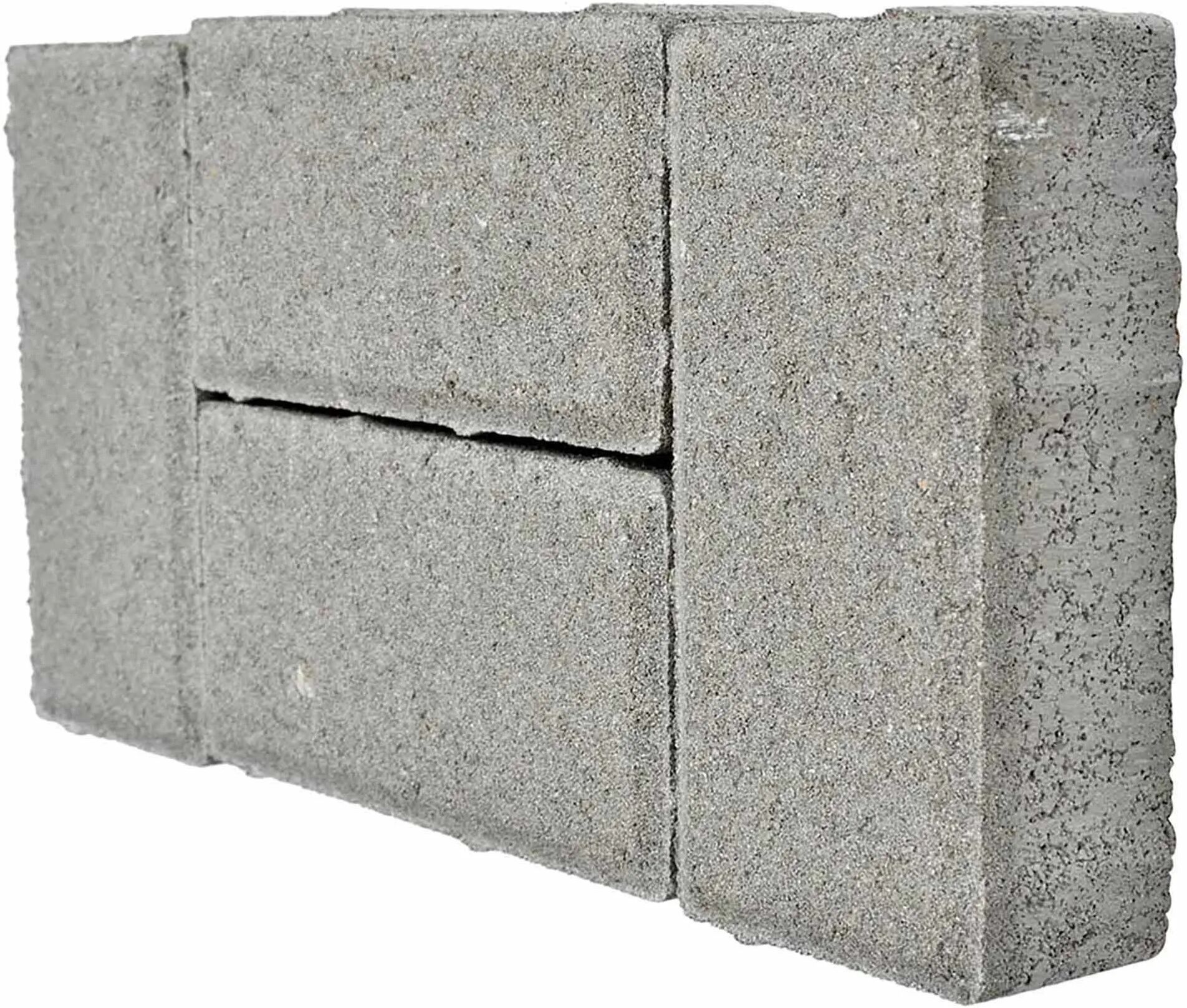 Autobloccante Mattoncino 10x20x6 Cm Grigio 50 Pezzi / M²