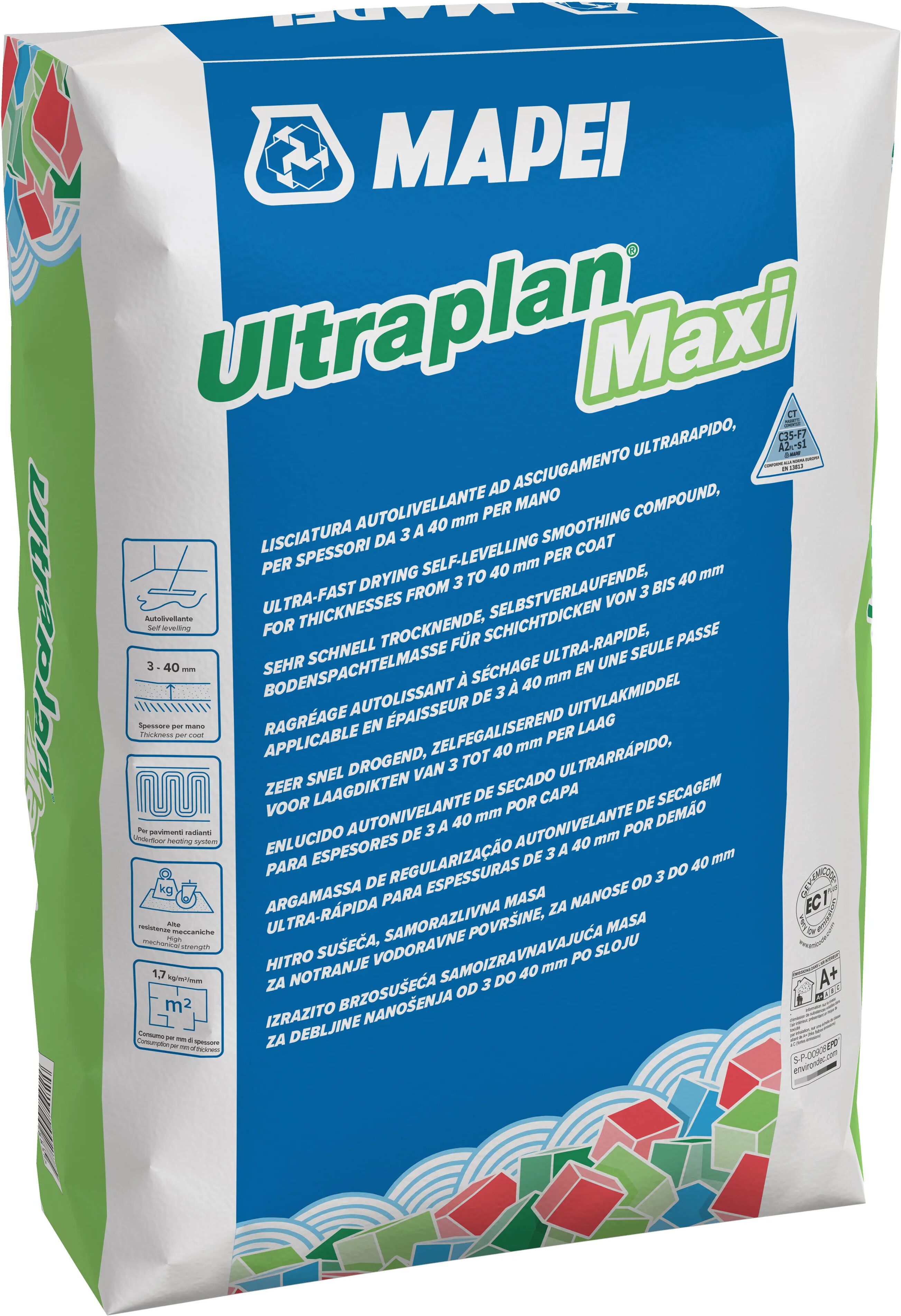 Mapei AUTOLIVELLANTE ULTRAPLAN MAXI 25Kg