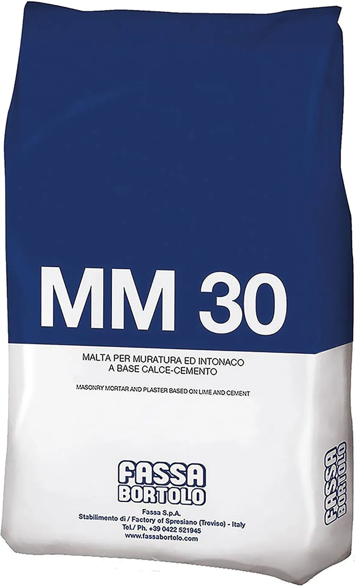 Tecnomat MALTA CEMENTIZIA FASSA BORTOLO MM30 SACCO 5 kg PER MURATURA ED INTONACO