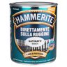 Hammerite SMALTO ANTIRUGGINE SATINATO  0,75 l BIANCO 8-10 m² CON 1 l