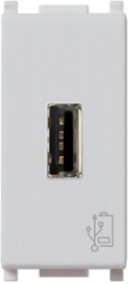 Presa Usb Tipo A 5v 1,5a Vimar Plana Silver Presa Usb Tipo A 5v 1,5a Vimar Plana Silver