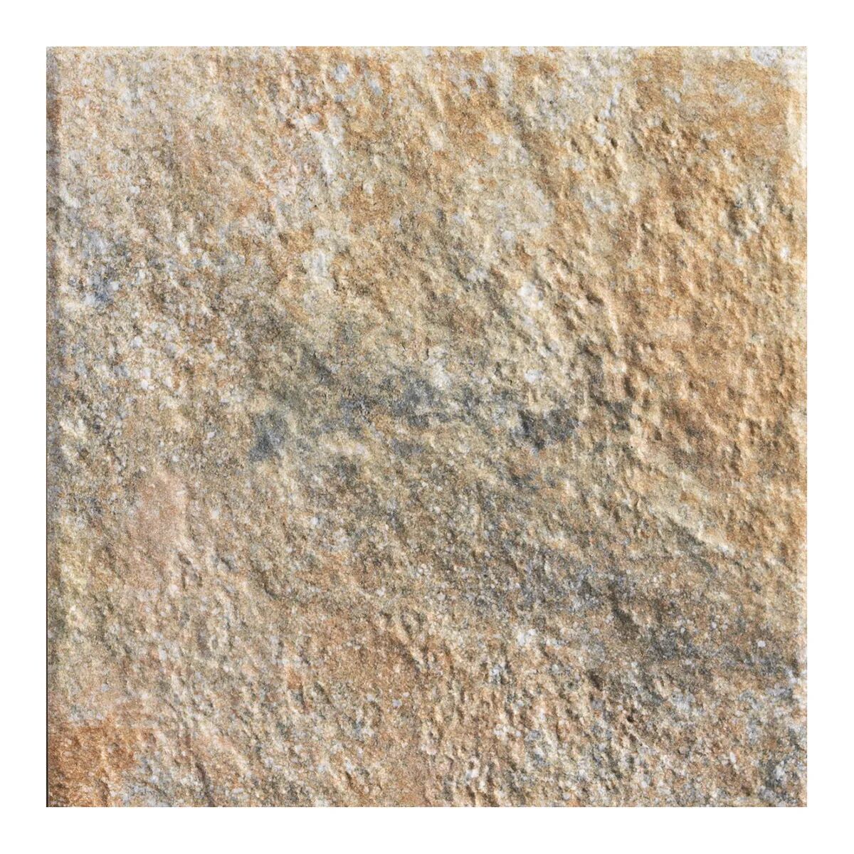 Pavimento Esterno Bronze Stone 15x15x0,85 Cm R11 Pei 4 Gres Porcellanto
