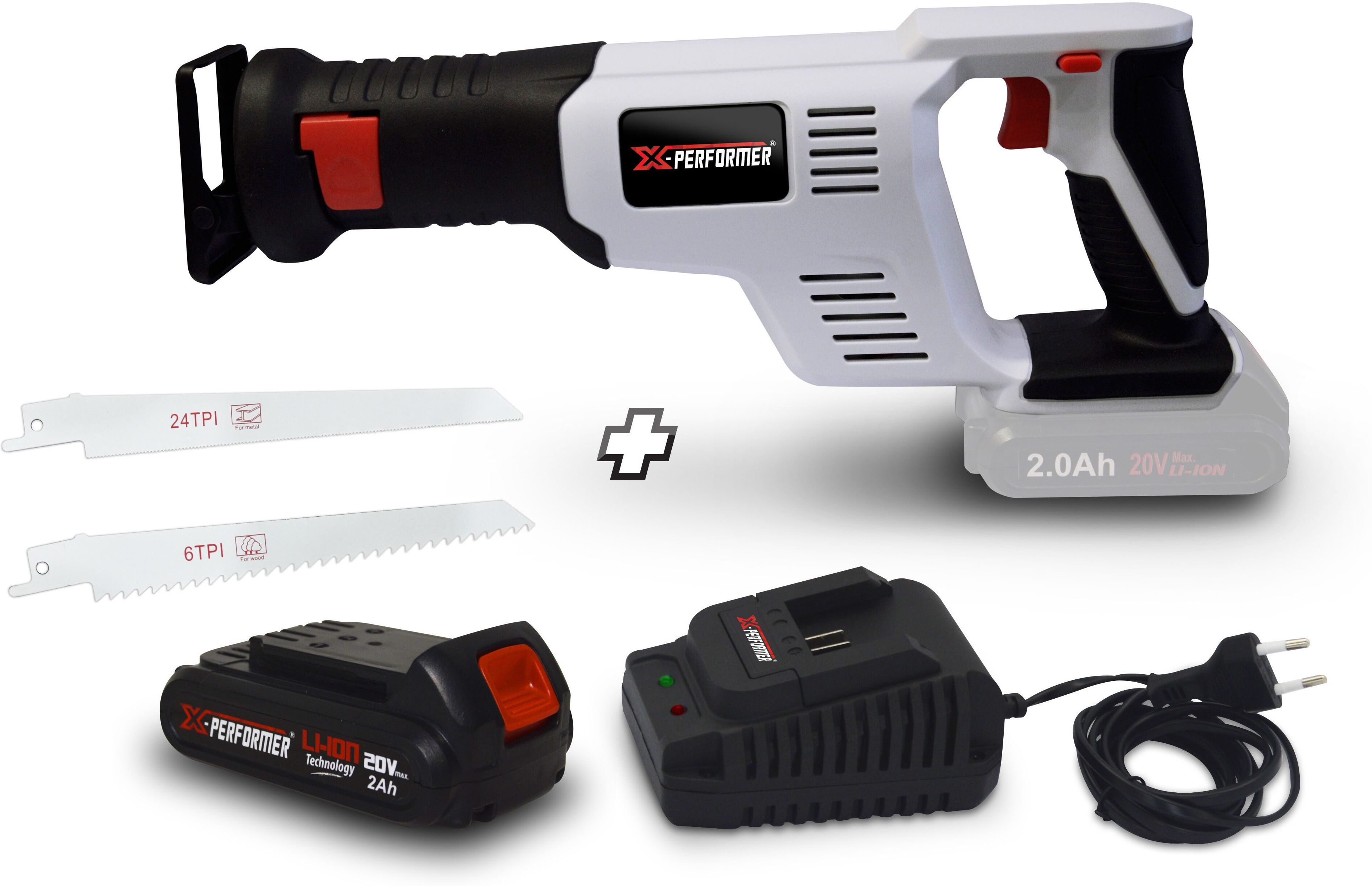 Seghetto Frontale 20 V Litio 2 Ah In Dotazione Lama Legno E Lama Metallo Seghetto Frontale 20 V Litio 2 Ah In Dotazione Lama Legno E Lama Metallo