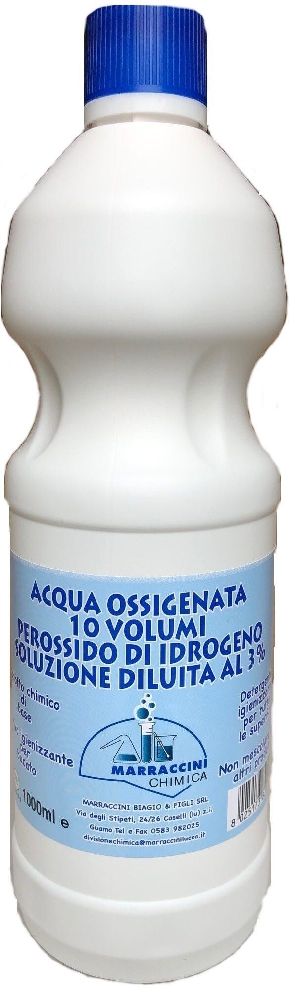 Acqua Ossigenata 1 L 10 Volumi Igienizzante Per Superfici E Bucato Acqua Ossigenata 1 L 10 Volumi Igienizzante Per Superfici E Bucato