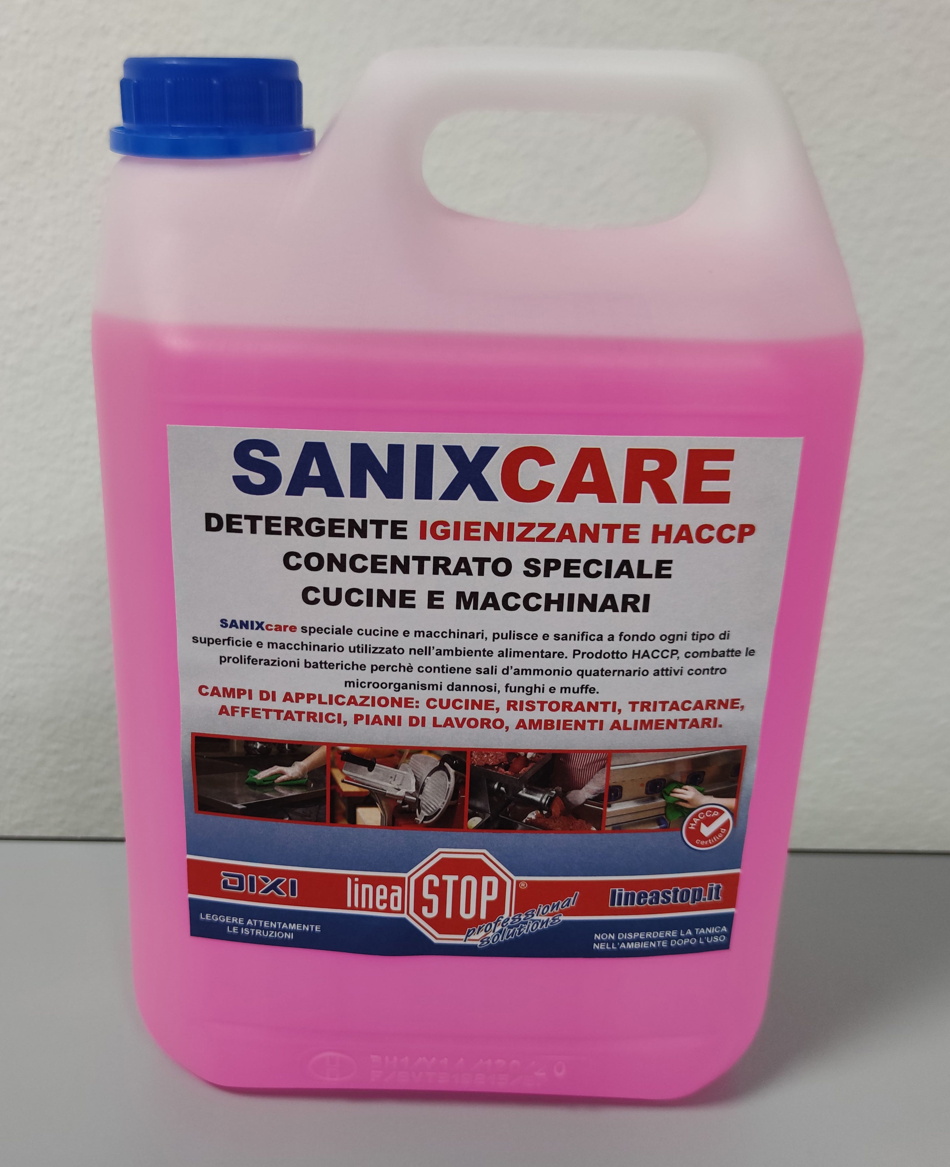 Igienizzante Sanix Care Haccp 5 L Per Cucine E Macchinari Ristoranti E Attrezzature Igienizzante Sanix Care Haccp 5 L Per Cucine E Macchinari Ristoranti E Attrezzature