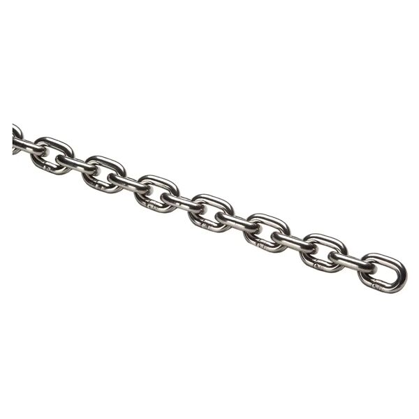 catenificio rigamonti catena din 766 Ø 6x18,5 mm 30 m acciaio inox aisi 316 portata 600 kg