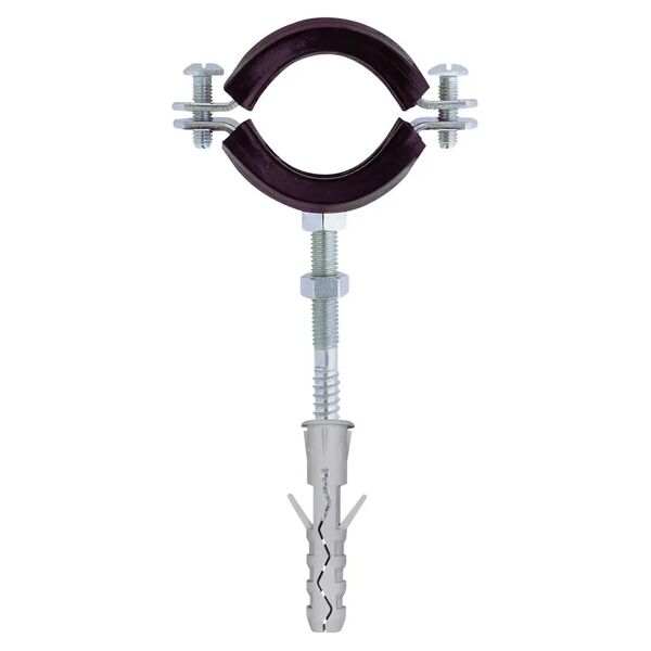 friulsider collare  pesante isofono per tubo da 1'' tassello nylon Ø 10x60 mm