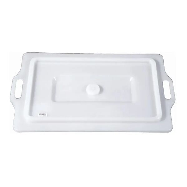 pavoni coperchio per contenitore inseribile 59x37x2 cm 40 l bianco ad uso alimentare