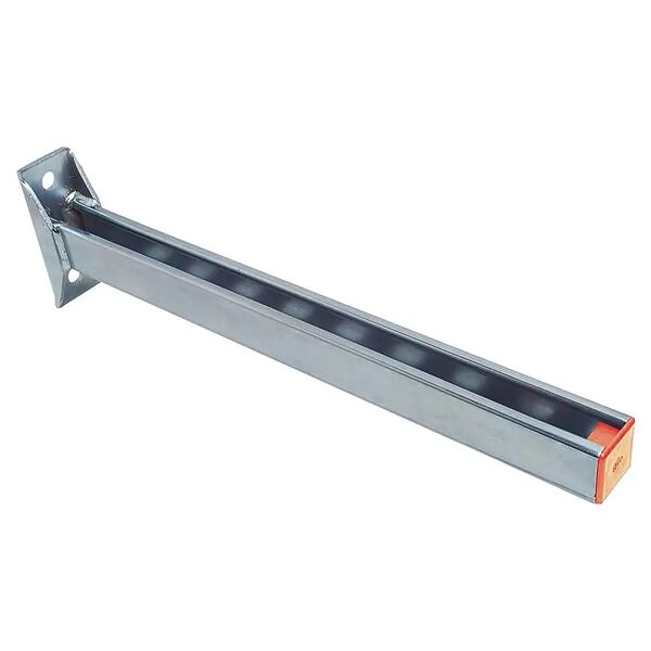 gia mensola di supporto in profilo pf3 l 50 cm acciaio dd11 piastra base 130x50x6 mm