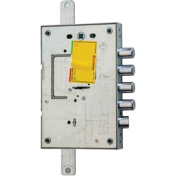 securemme serratura  applicare ambidestra doppia mappa 28 mm e63 mm securmap triplice